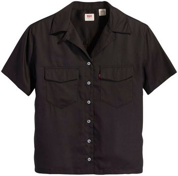 Levi's® Shirtbluse EMBER SS BOWLING SHIRT glänzender Satin