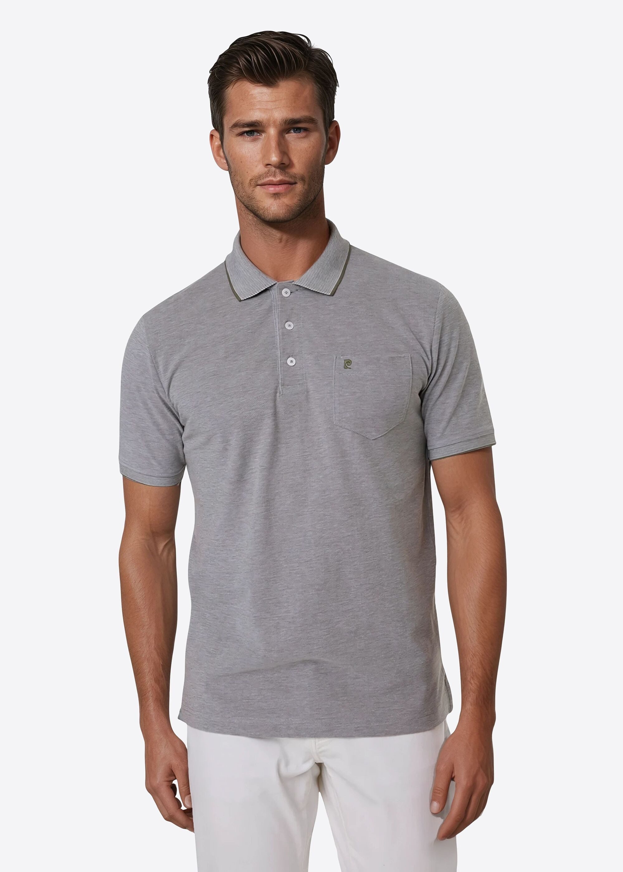 Pierre Cardin Poloshirt (1-tlg) mit klassischem Polo-Kragen günstig online kaufen