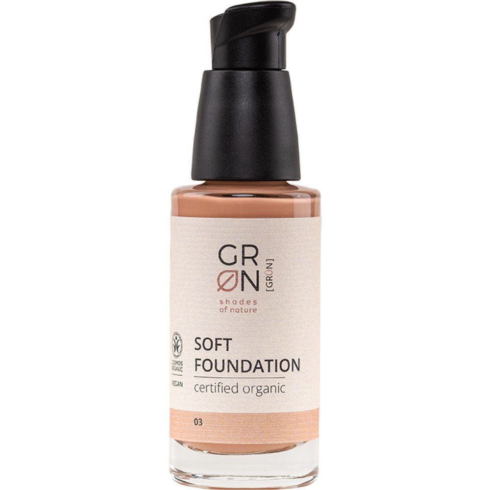 GRN - Shades of nature Foundation Soft GRN, 30 ml