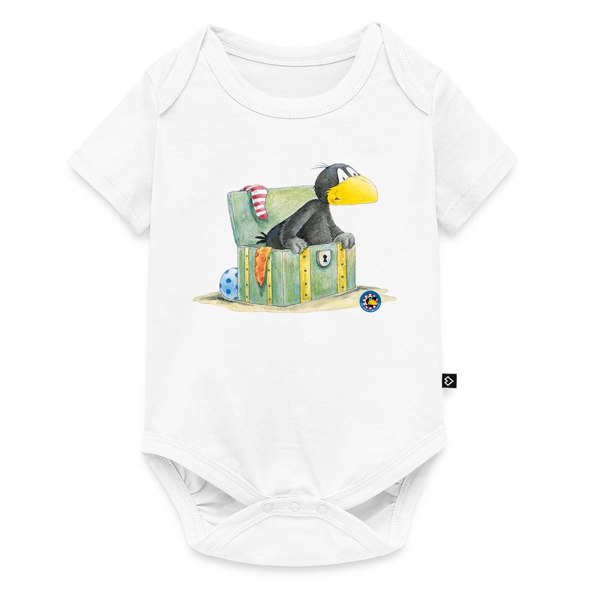Kurzarmbody Der kleine Rabe Socke Schatzkiste Kurzarm Tages Baby Body