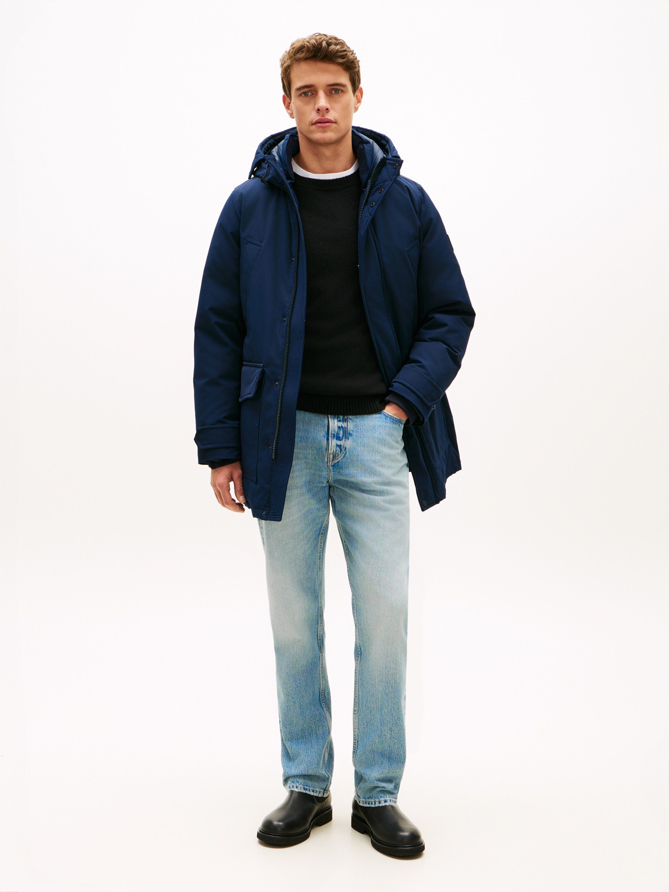 Tommy Hilfiger Parka ROCKIE DOWN PARKA mit Daunenfüllung, regular fit