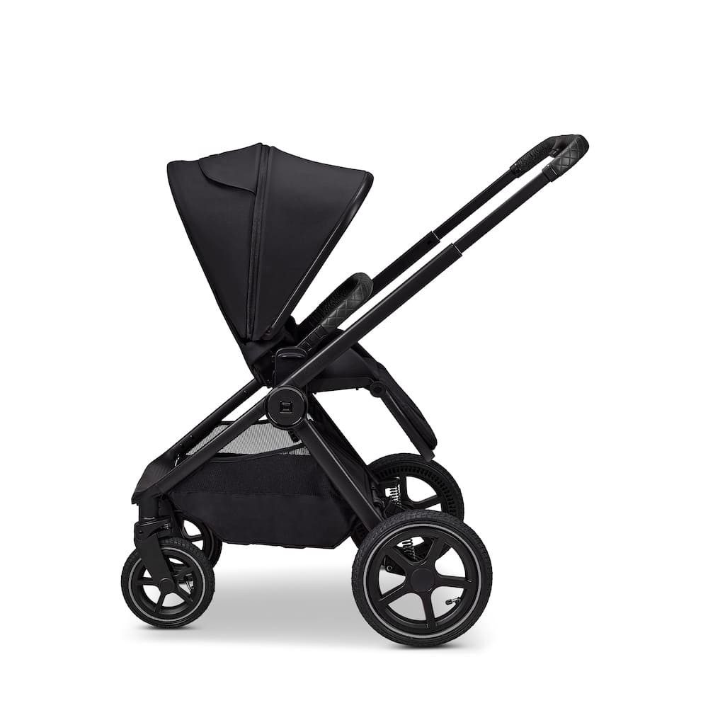 Moon Kombi-Kinderwagen Gio Fold Air Kombikinderwagen inkl. Cosmo 2.0, Gestell und Babywanne mit einem Handgriff zusammenfaltbar