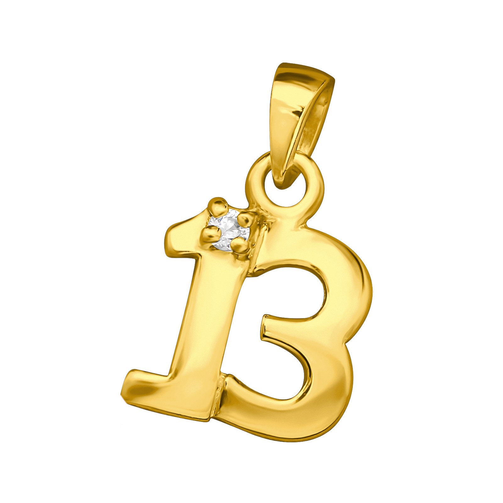 Kettenanhänger 13 in Gold