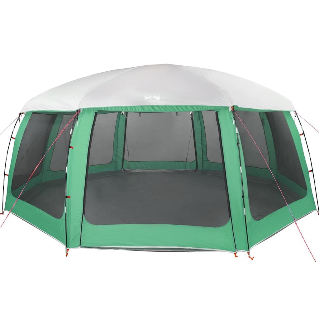 vidaXL Faltzelt Poolzelt mit abnehmbarem Überzelt Netzwänden Meergrün 690x690cm, (1 tlg)