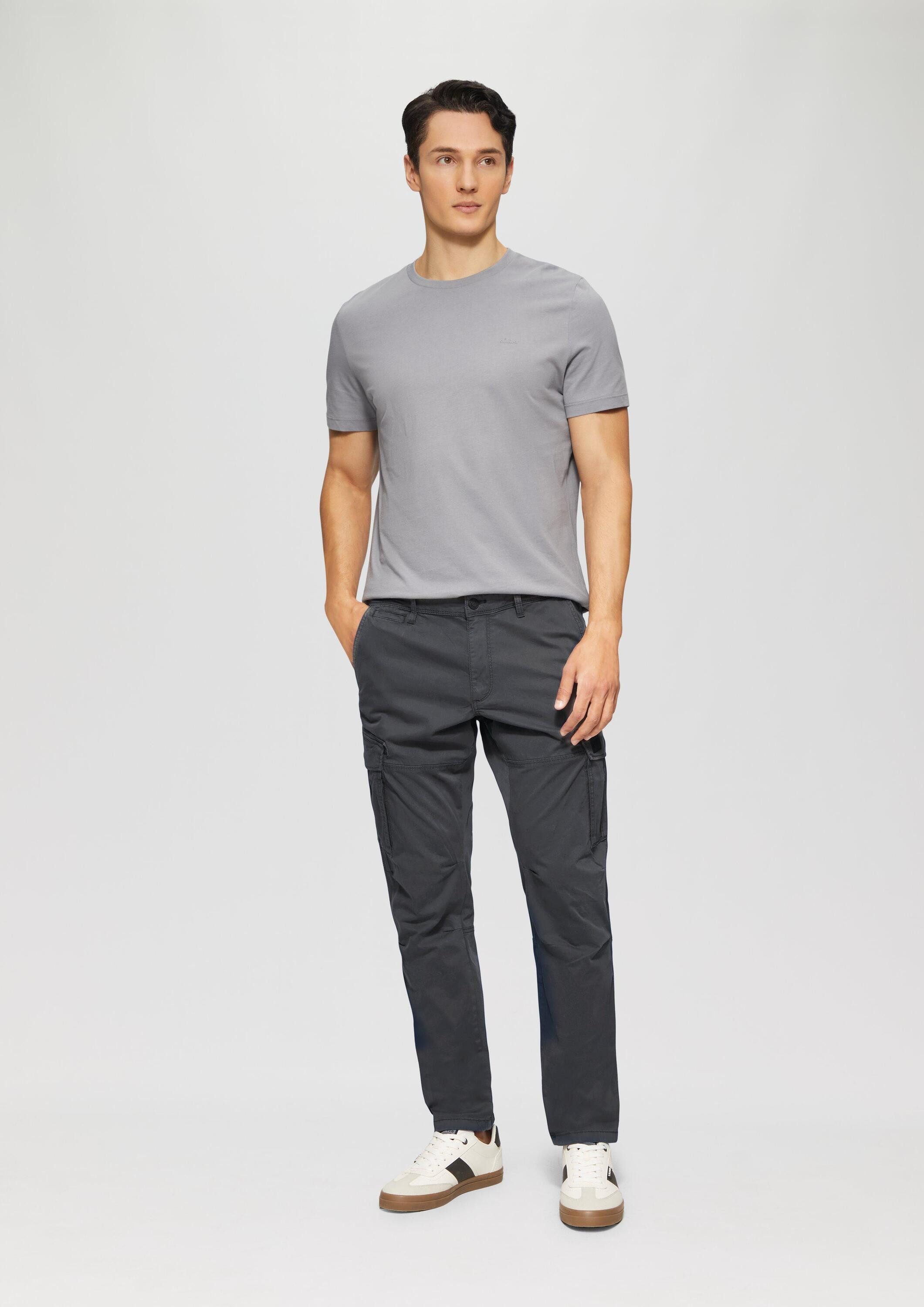 s.Oliver Chinos Hose PHOENIX Cargohose mit Garment Dye und Straight Leg günstig online kaufen