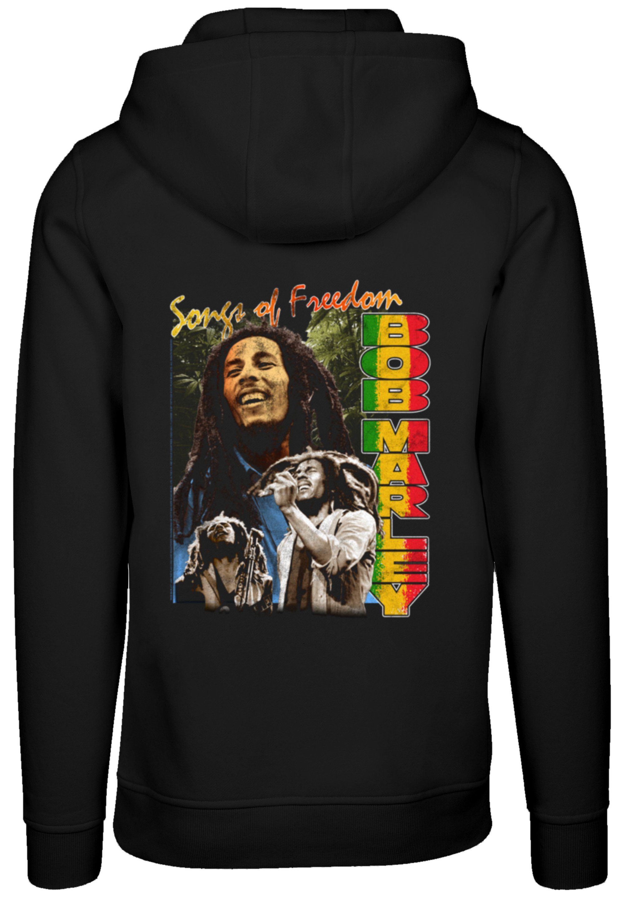 By F4NT4STIC Music Vintage Premium Reggae Rock Off Hoodie Marley Freedom Musik, Bob Qualität,