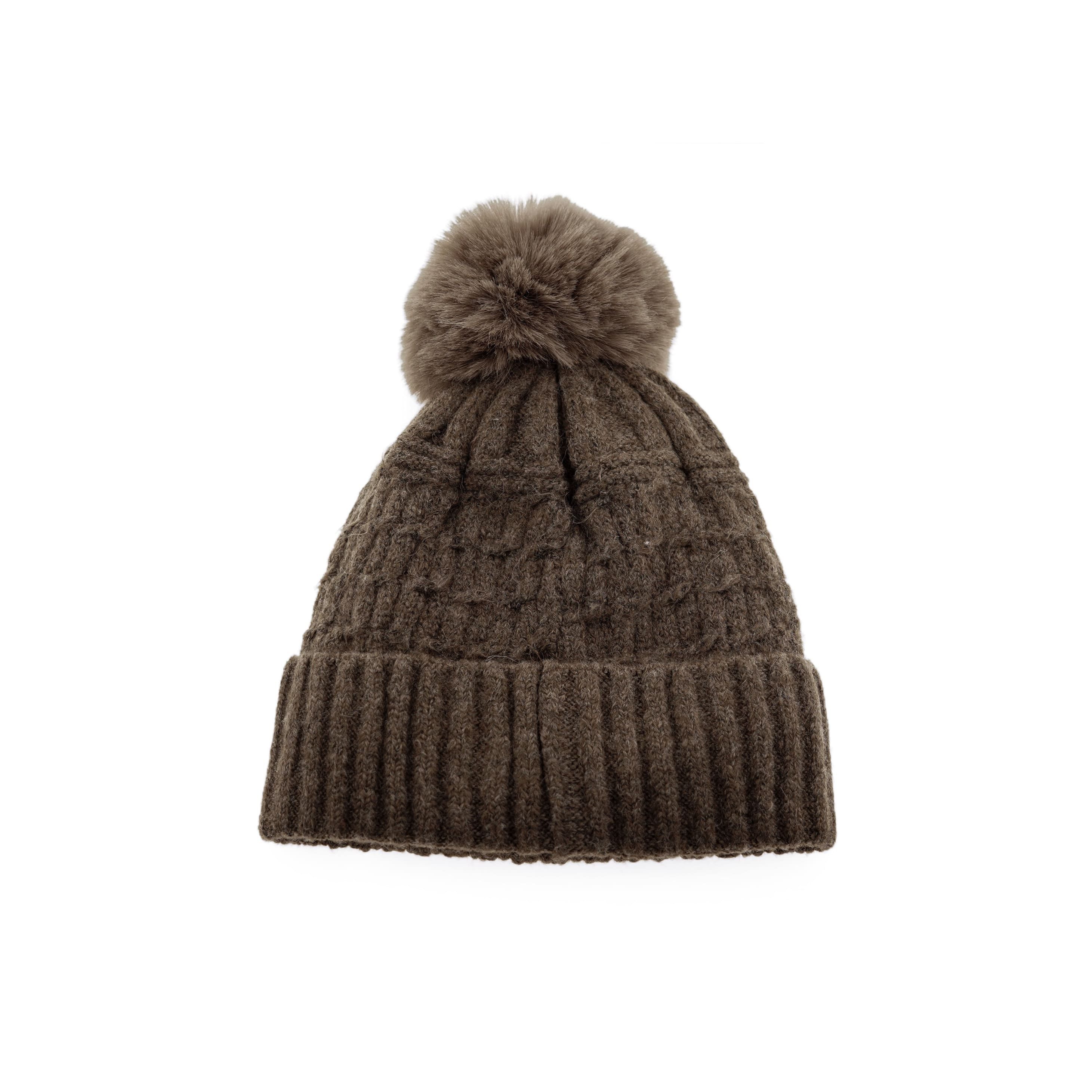 Faera Bommelmütze Wintermütze mit Bommel Stylisch und Warm für die kalte Ja günstig online kaufen