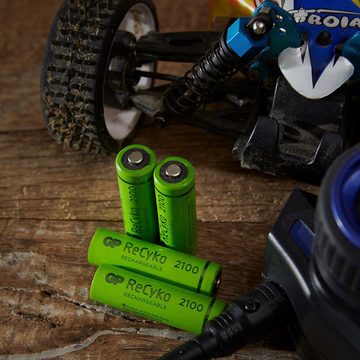 GP Batteries 2er-Pack ReCyko 210AAHC Batterie, (2 St)