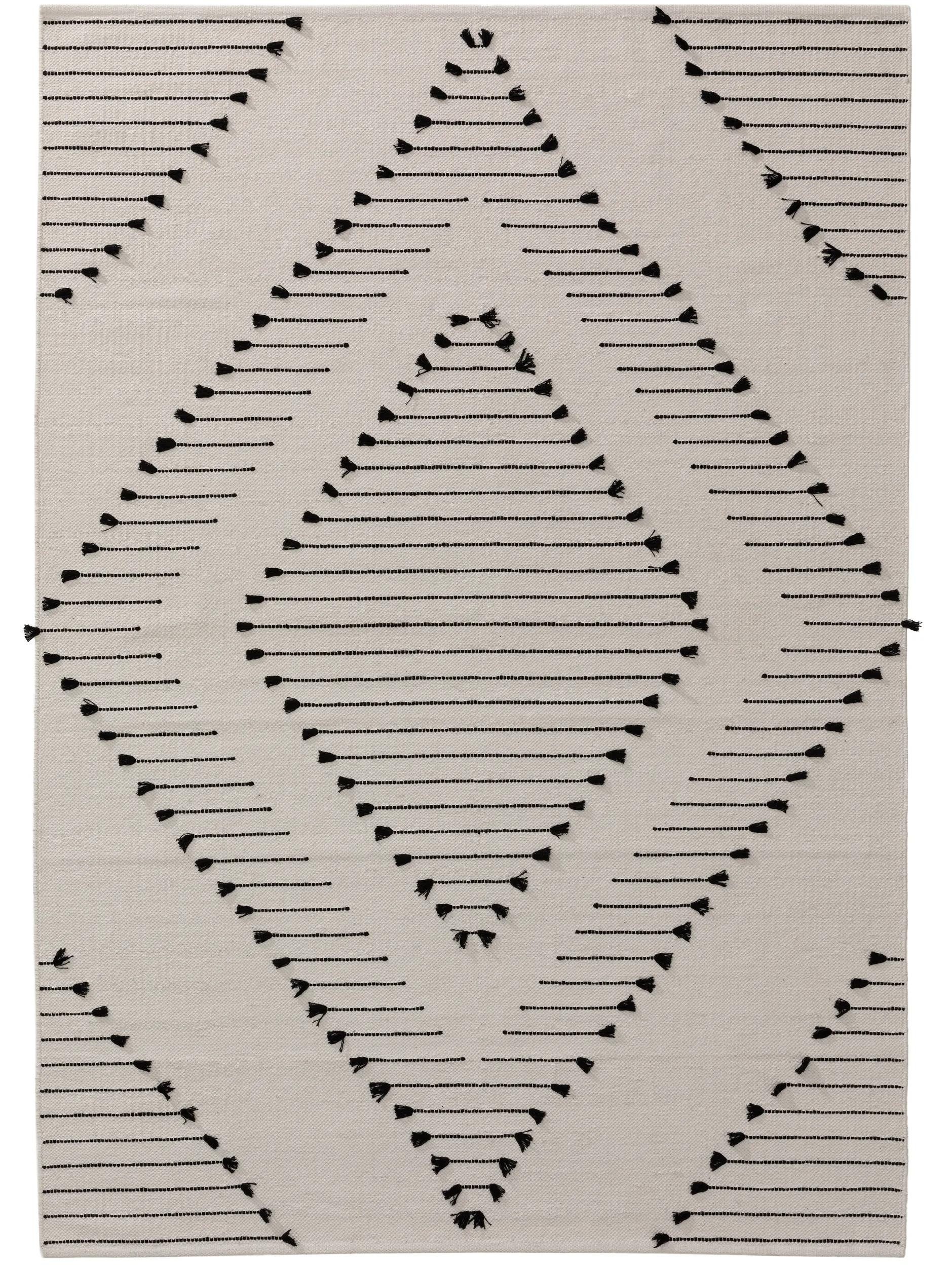 benuta Teppich Bo, rechteckig, Höhe: 5 mm, Kunstfaser, Berber, Ethno-Style, Wohnzimmer