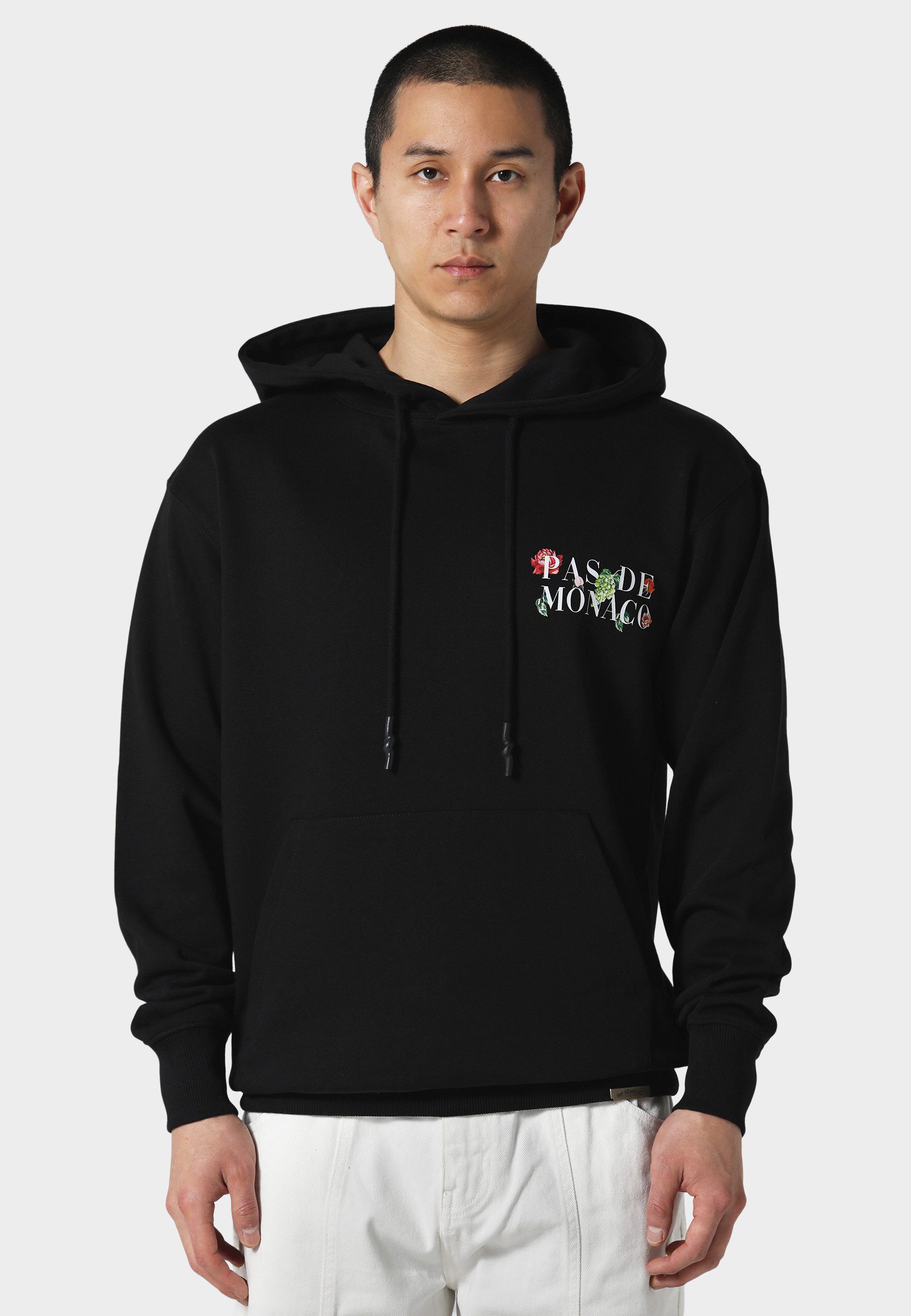 Pas De Monaco Kapuzenpullover Pas De Monaco FLORALE-H HOODY (1-tlg)