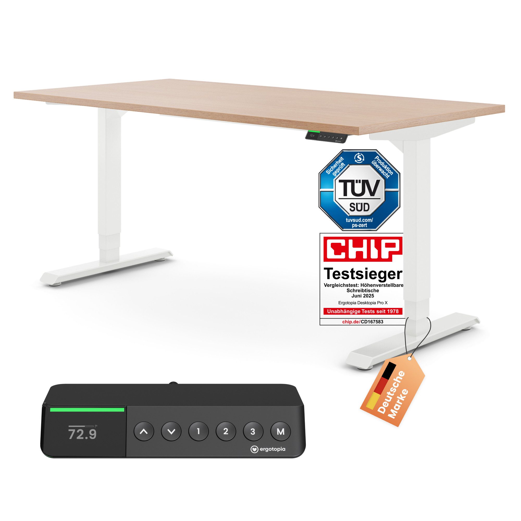 Ergotopia Schreibtisch Desktopia Pro X elektrisch günstig online kaufen