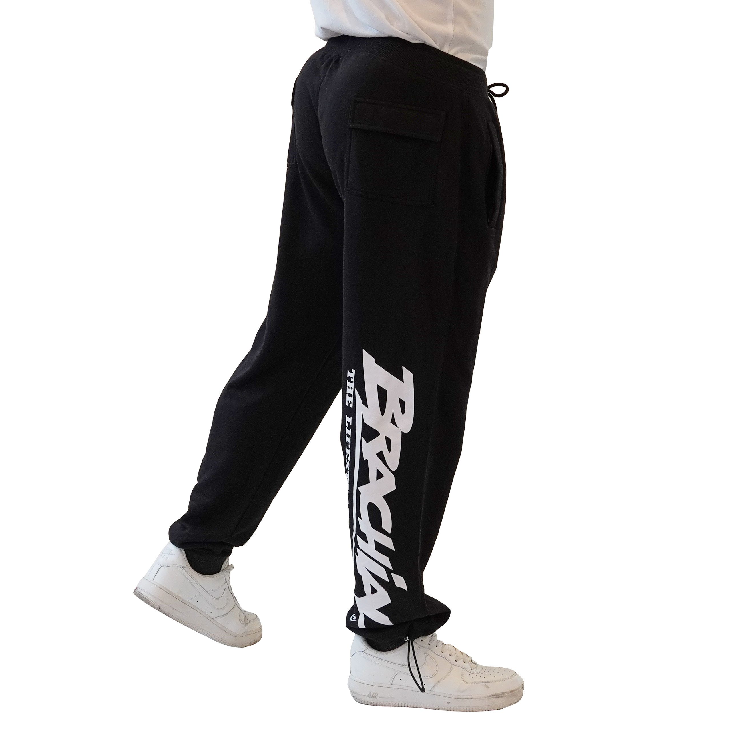 BRACHIAL THE LIFESTYLE COMPANY Sporthose Brachial Sporthose "Lightweight" schwarz
