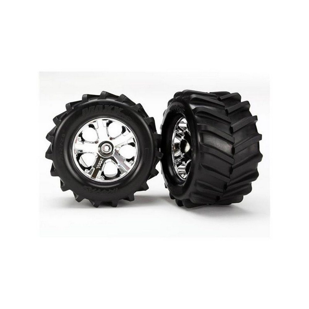 Modellbausatz 6771 Reifen MAXX 2.8 (2) auf Felge montiert