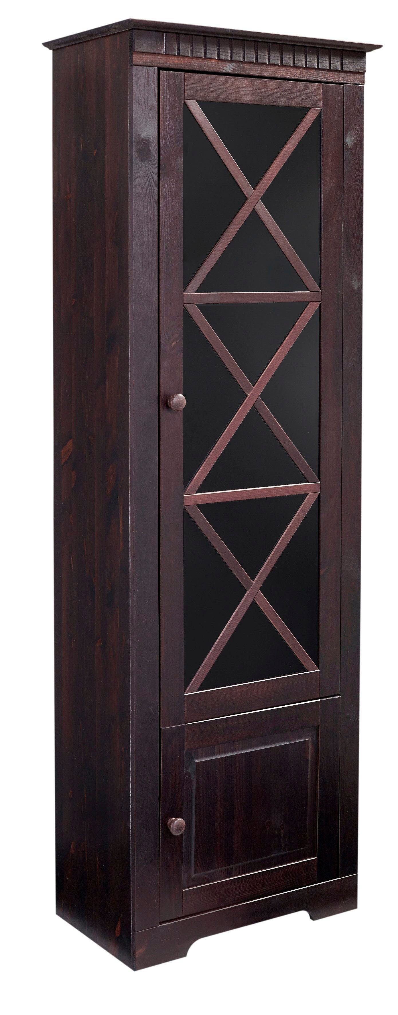 Home affaire Vitrine Lisa aus schönem massivem Kiefernholz, mit einer schön günstig online kaufen