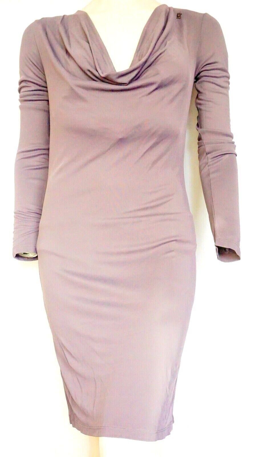 Midikleid Galliano Damen Kleider, (John Galliano)Taupe Viskose Kleid