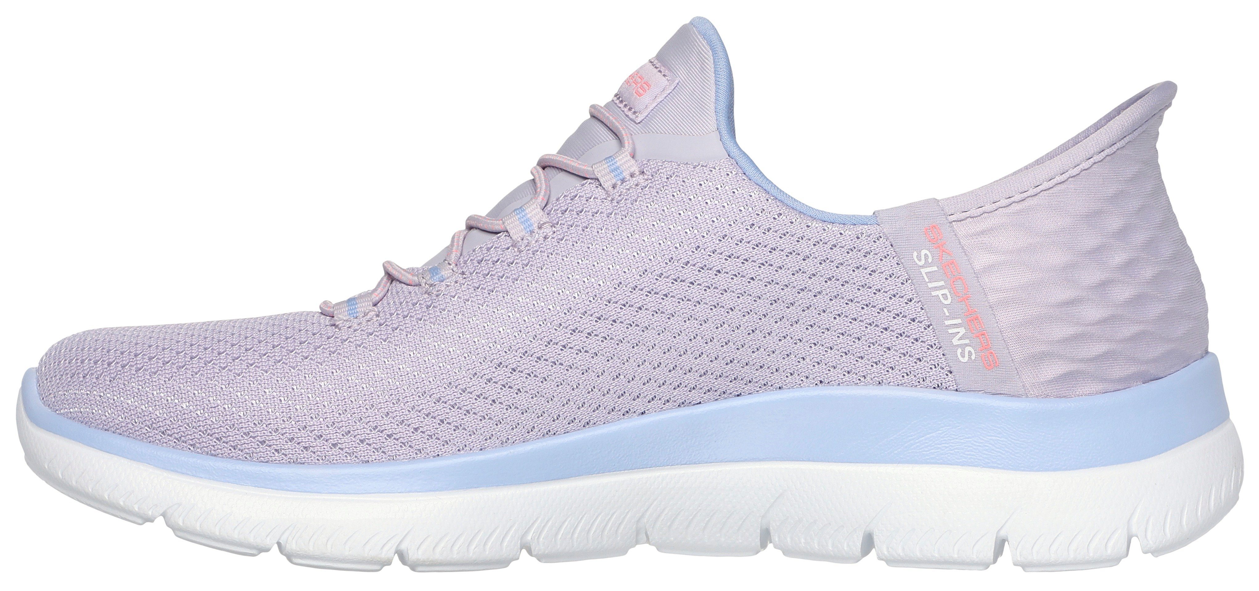 Skechers SUMMITS-DIAMOND DREAM Slip-On Sneaker Schlupfschuh, Freizeitschuh mit praktischer Slip-Ins Funktion – Bild 4 von 5