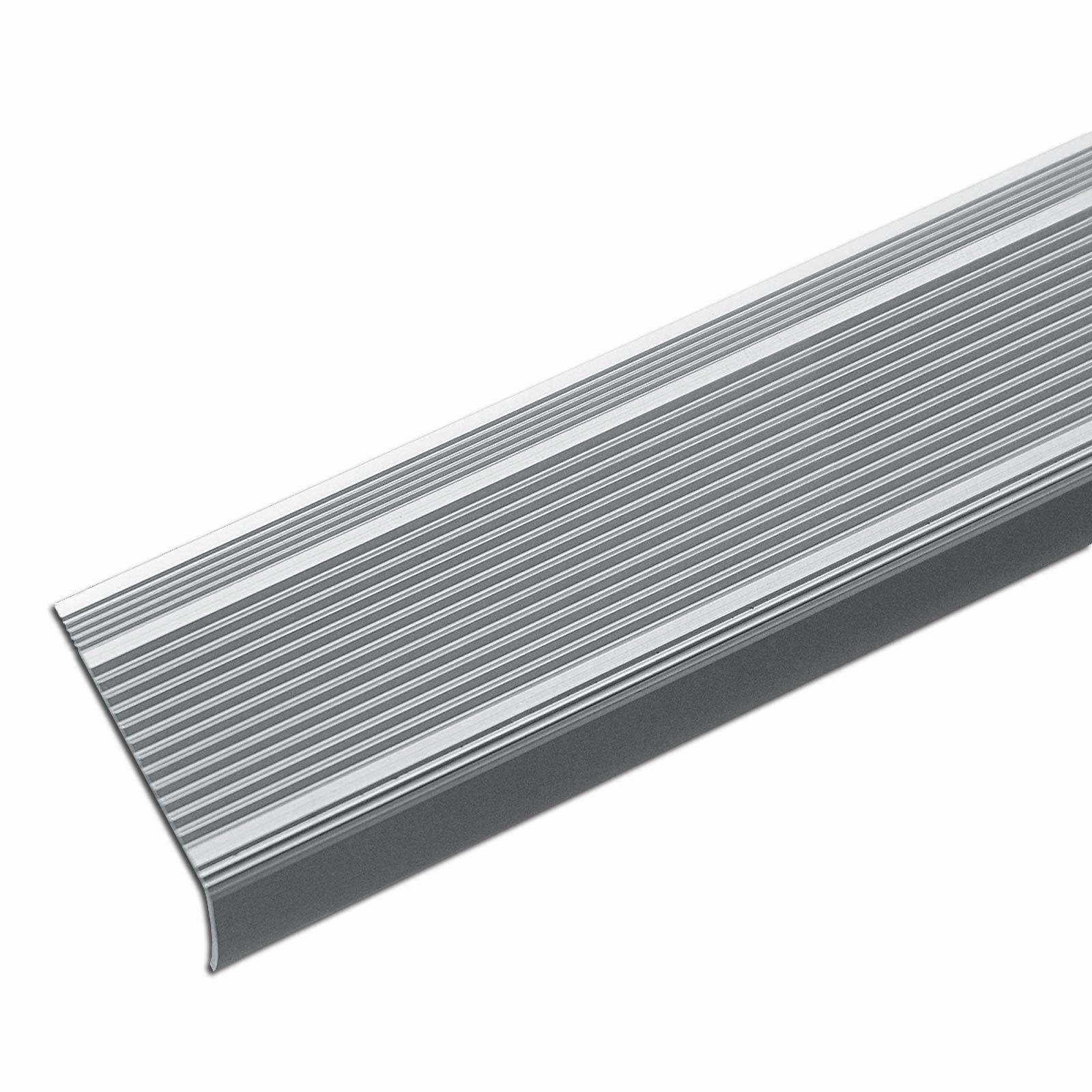 Floordirekt Treppenkantenprofil Integral, 4 Farben & 3 Größen, Stufenkantenprofil, L-Form, 30x20 mm, Selbstklebend