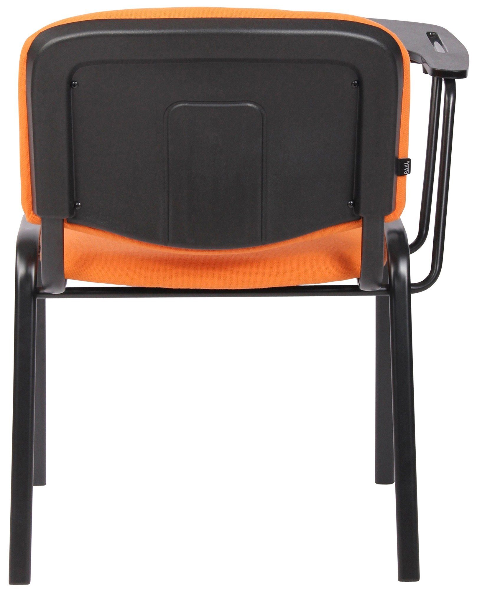 CLP Besucherstuhl Ken Stoff, Klapptisch & gepolsterte Sitzfläche