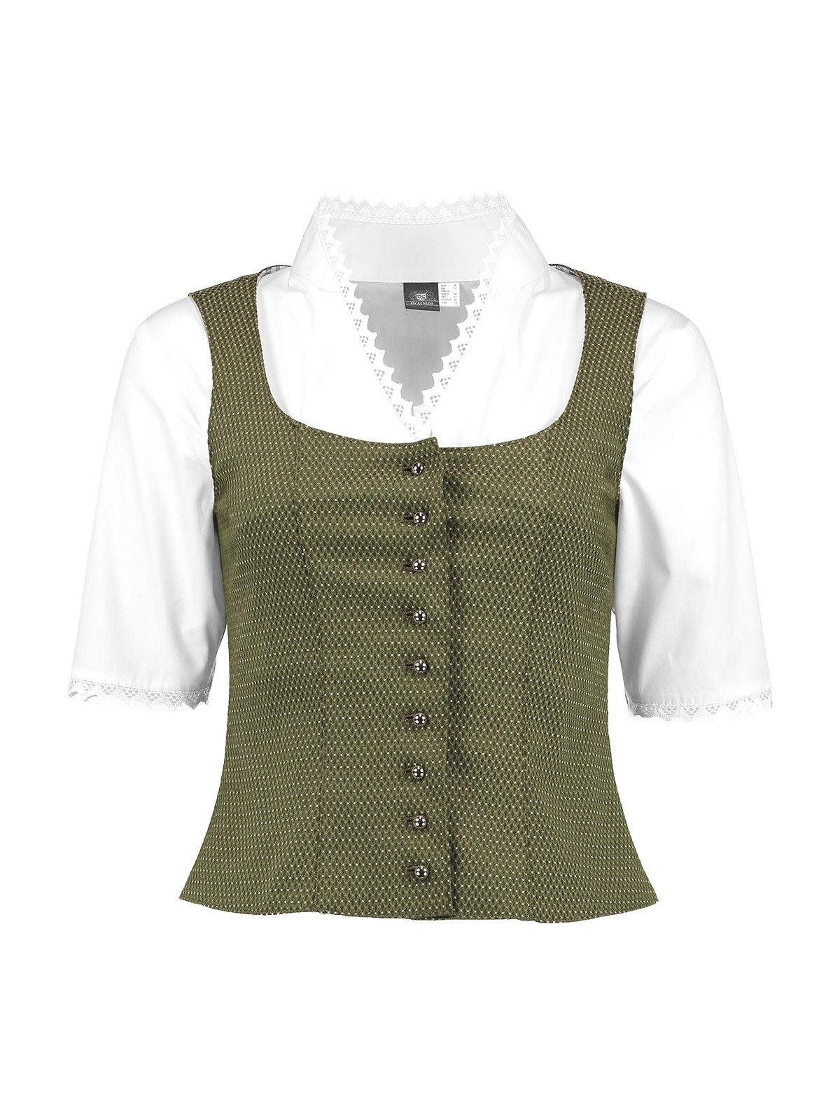 OS Trachten Trachtenbluse 453000-3924 (1-tlg) günstig online kaufen