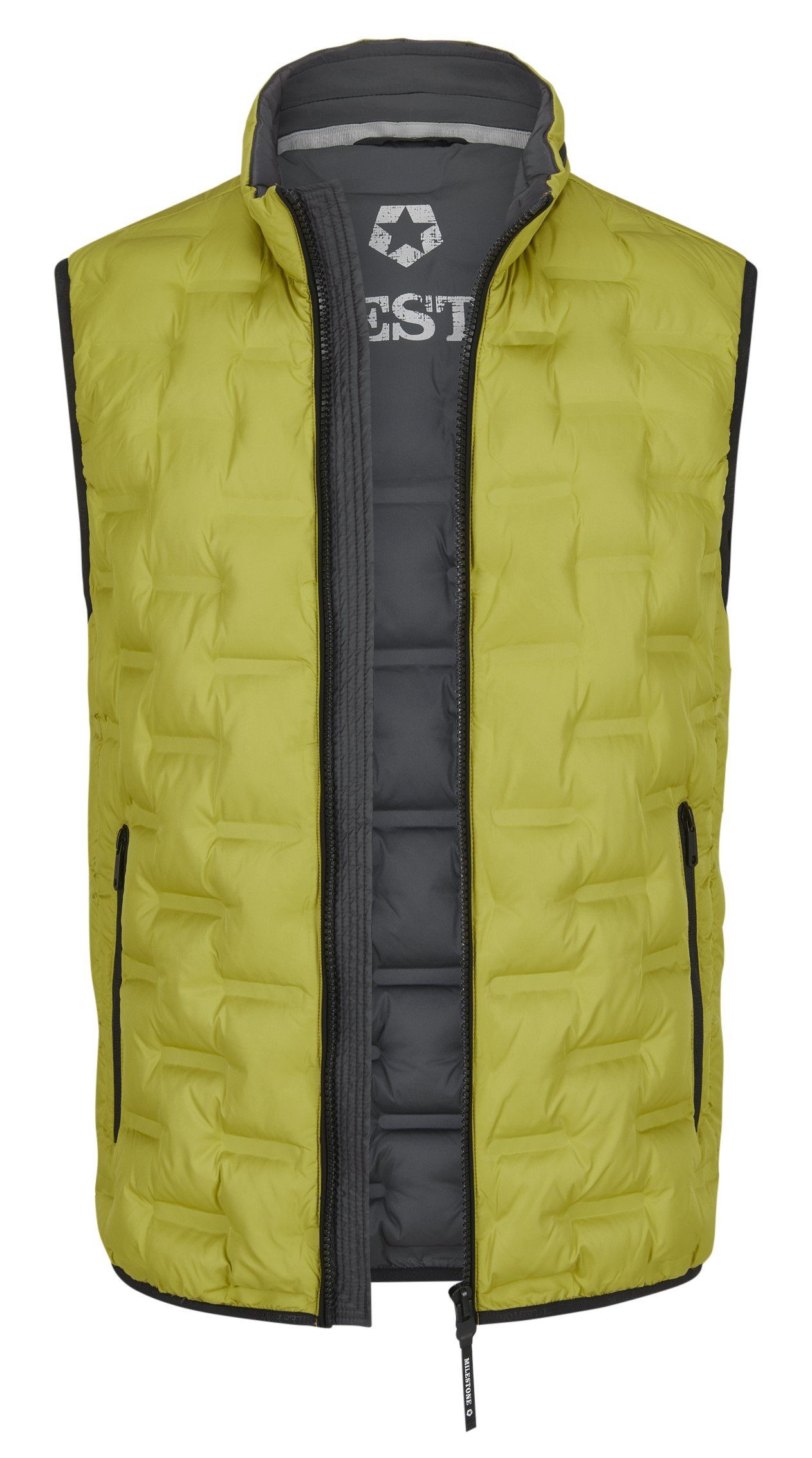 Milestone Steppweste MS-Malcom Wasserabweisend, atmungsaktiv, Leichtgewichtige, wärmende Isolierung