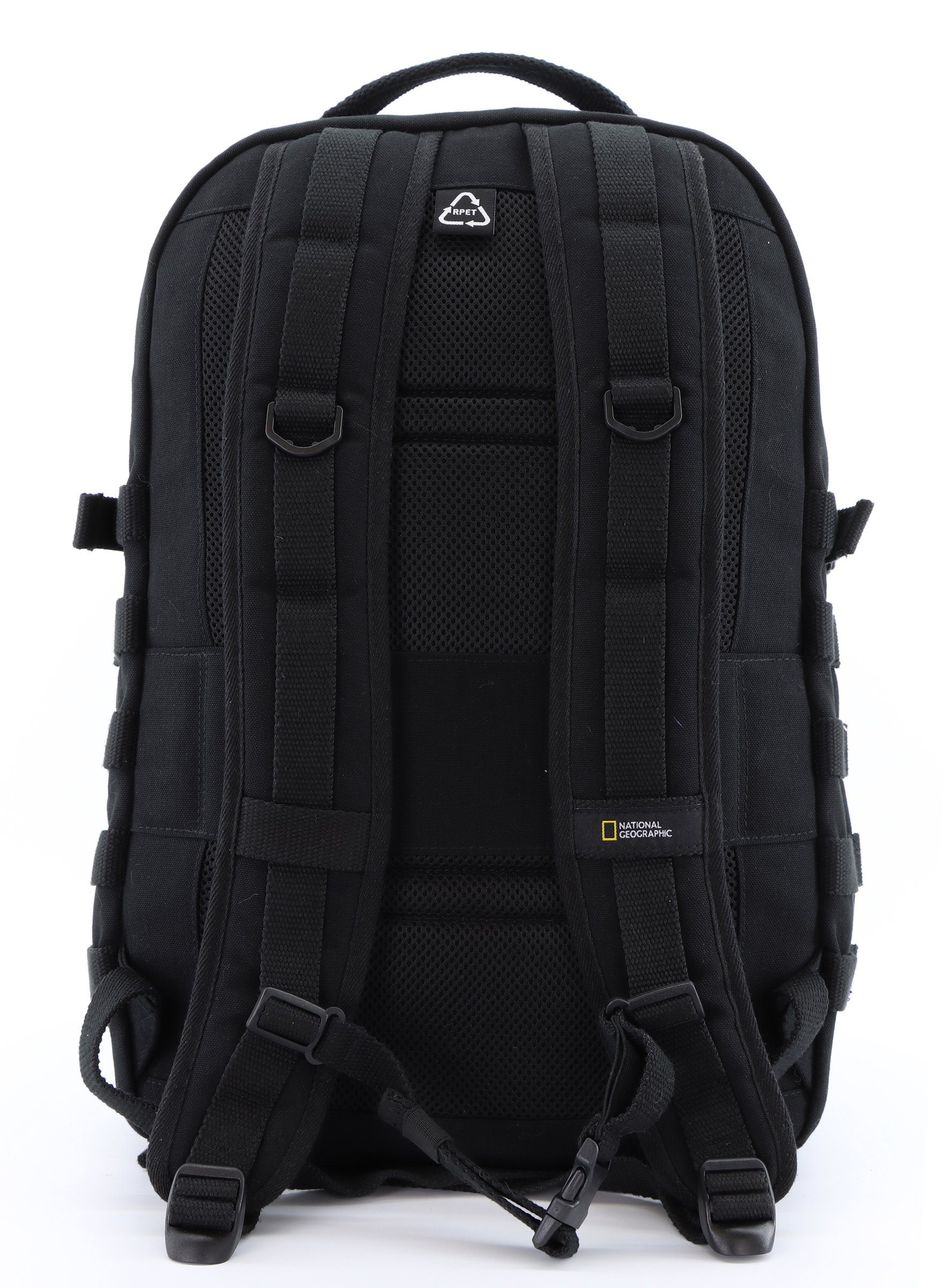 in Cityrucksack Design GEOGRAPHIC NATIONAL Rocket, sportlichem schwarz