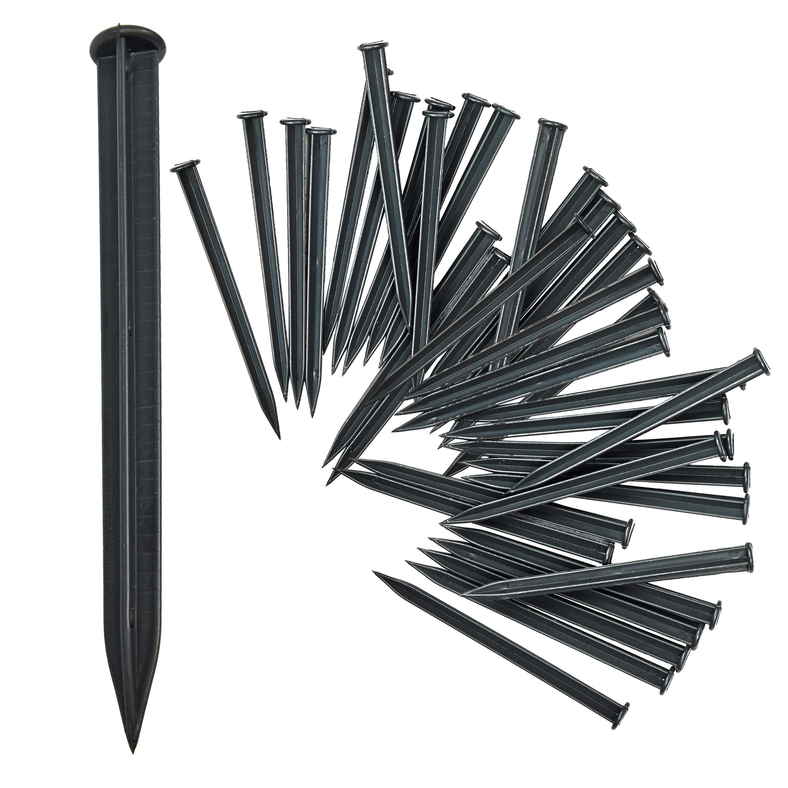 Garronda Rasenkante Kunststoffanker 18 cm für Rasenkante Beeteinfassung GD-0159