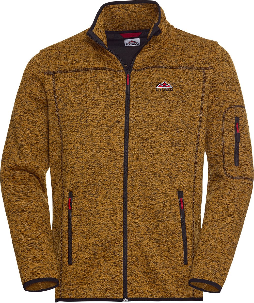 Stubai Strickfleecejacke Gerader, bequemer Schnitt – hoher Tragekomfort günstig online kaufen
