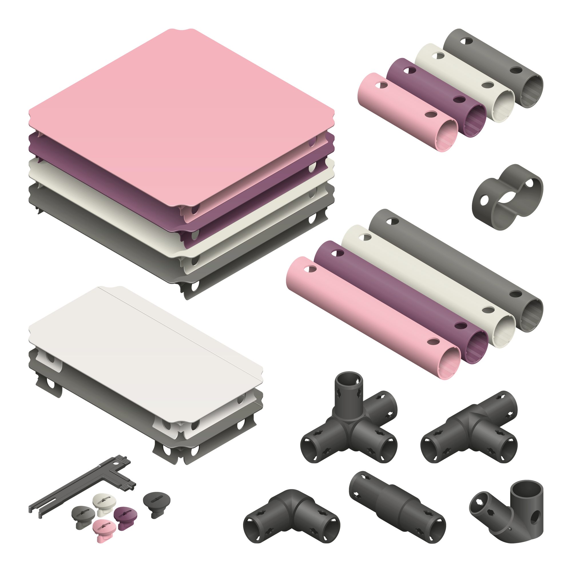 QUADRO Klettergerüst Upgrade Kit Home