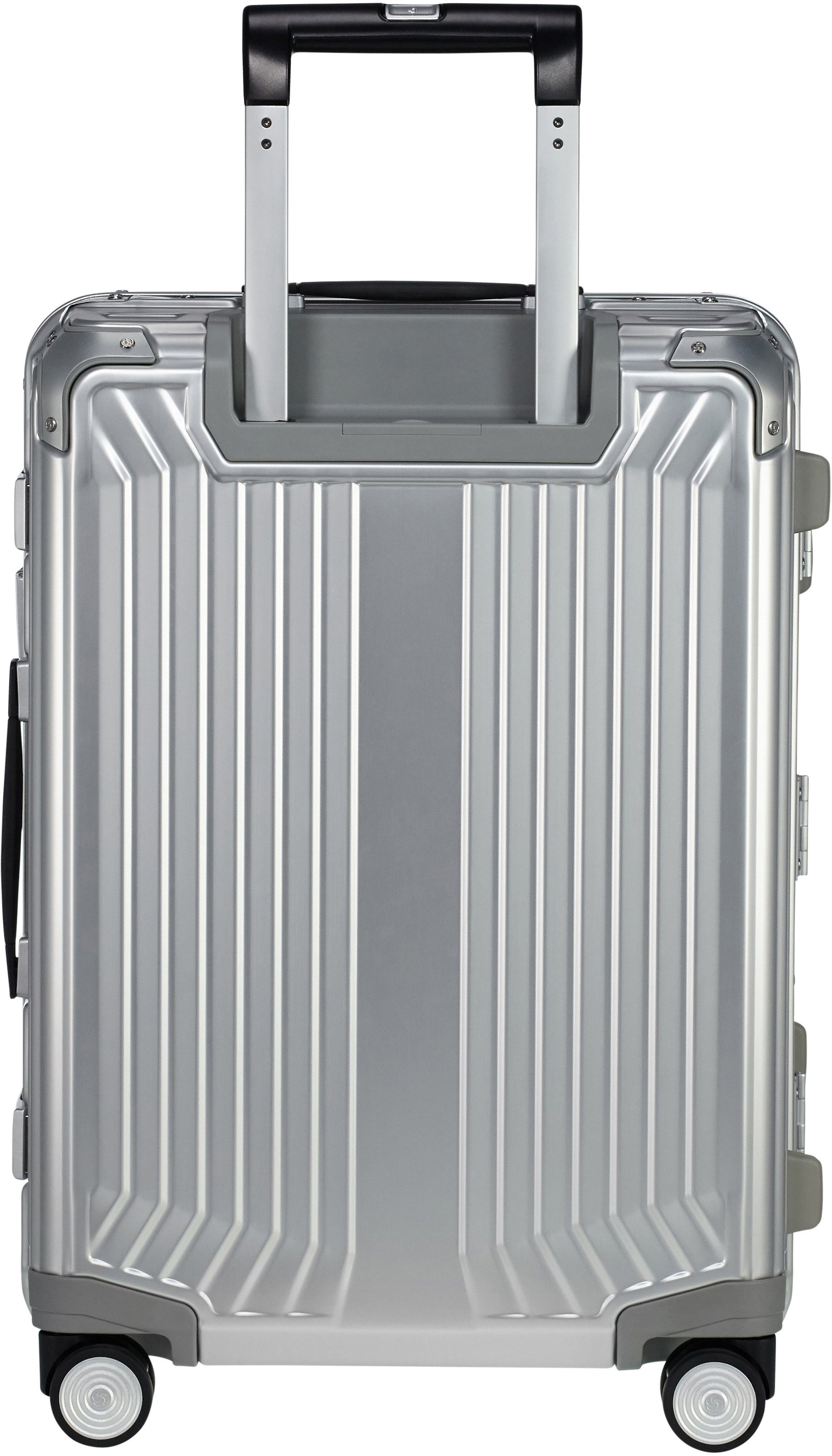 4 Rollen, aus Lite-Box Alu, Premium-Aluminium Hartschalen-Trolley 55 Samsonite cm, hergestellt