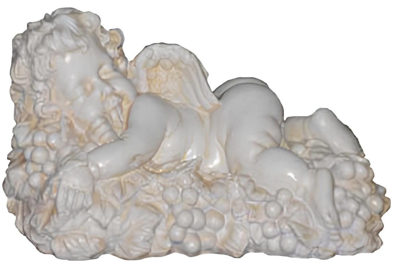 Xlmoebel Engelfigur Elegante Deko-Figur Engel aus hochwertigem Material (SKULPTUR MATERIAL: ACRYL 24 cm Höhe), Hergestellt in Europa