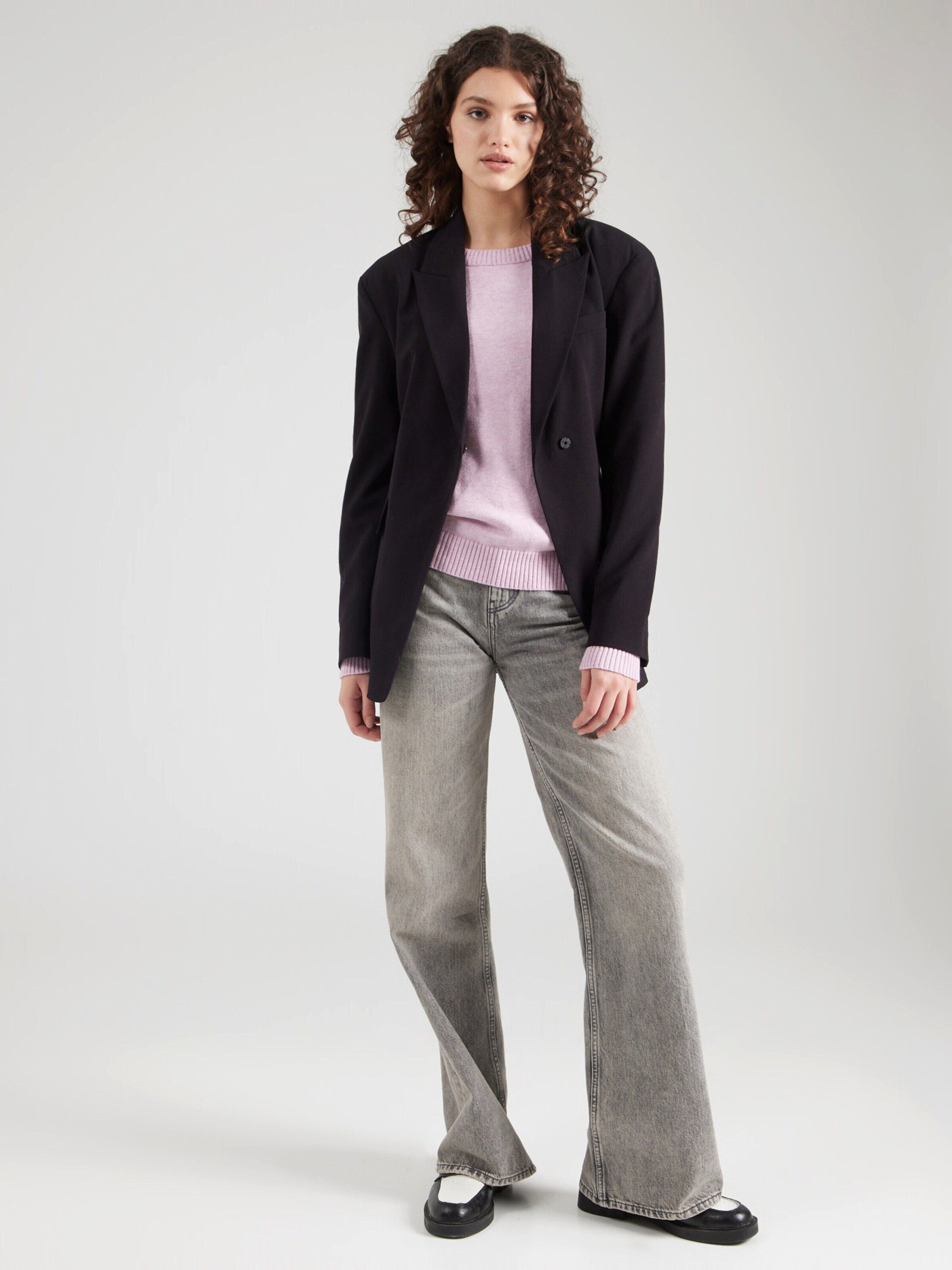 Vila Strickpullover VIRIL (1-tlg) Plain/ohne Details