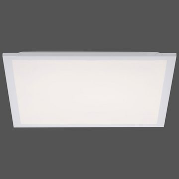 Leuchten Direkt LED Deckenleuchte »LED Deckenleuchte Flat in Weiß 2x 17W 4300lm 450x4«, Deckenlampe, Deckenbeleuchtung, Deckenlicht