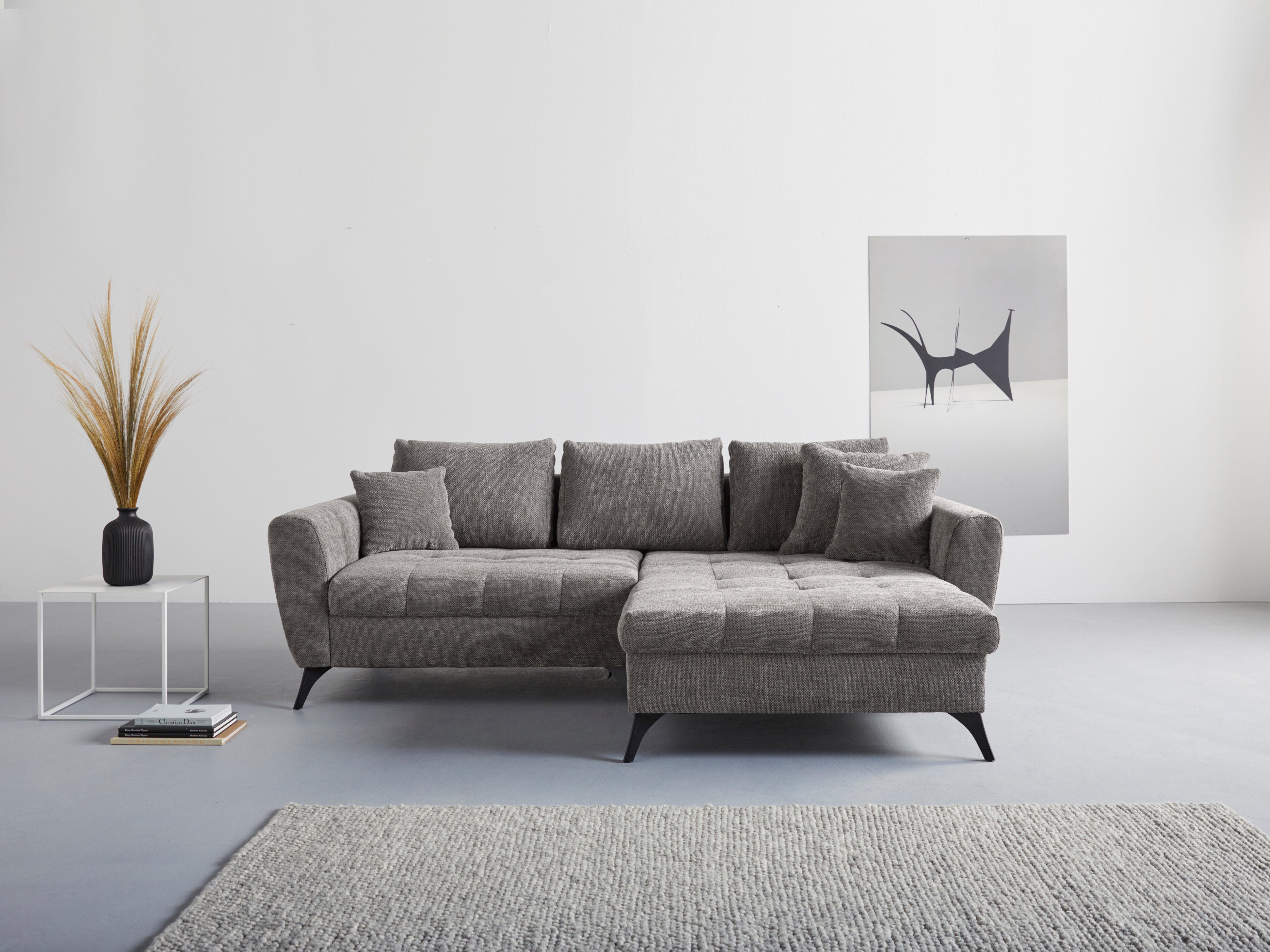 Aqua Ecksofa Belastbarkeit bis auch INOSIGN Sitzplatz, mit pro clean-Bezug Lörby, 140kg