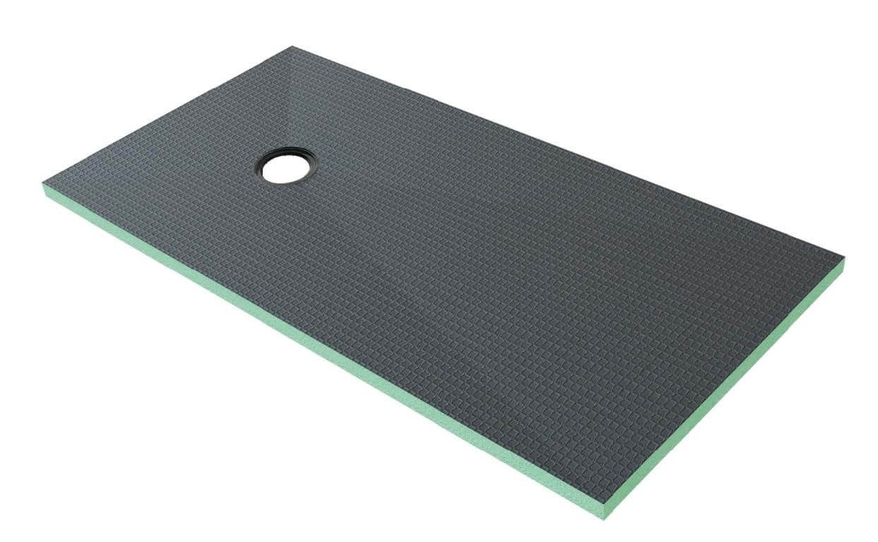Duschparadies Leichtbeton-Bauplatte Duschelement befliesbar bodeneben Duschboard Wasserdichte Platte
