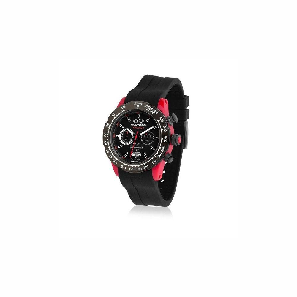 Quarzuhr Bultaco Herren-Armbanduhr Uhr H1PR43C-CB1 43 mm Quarzuhr wasserdicht A