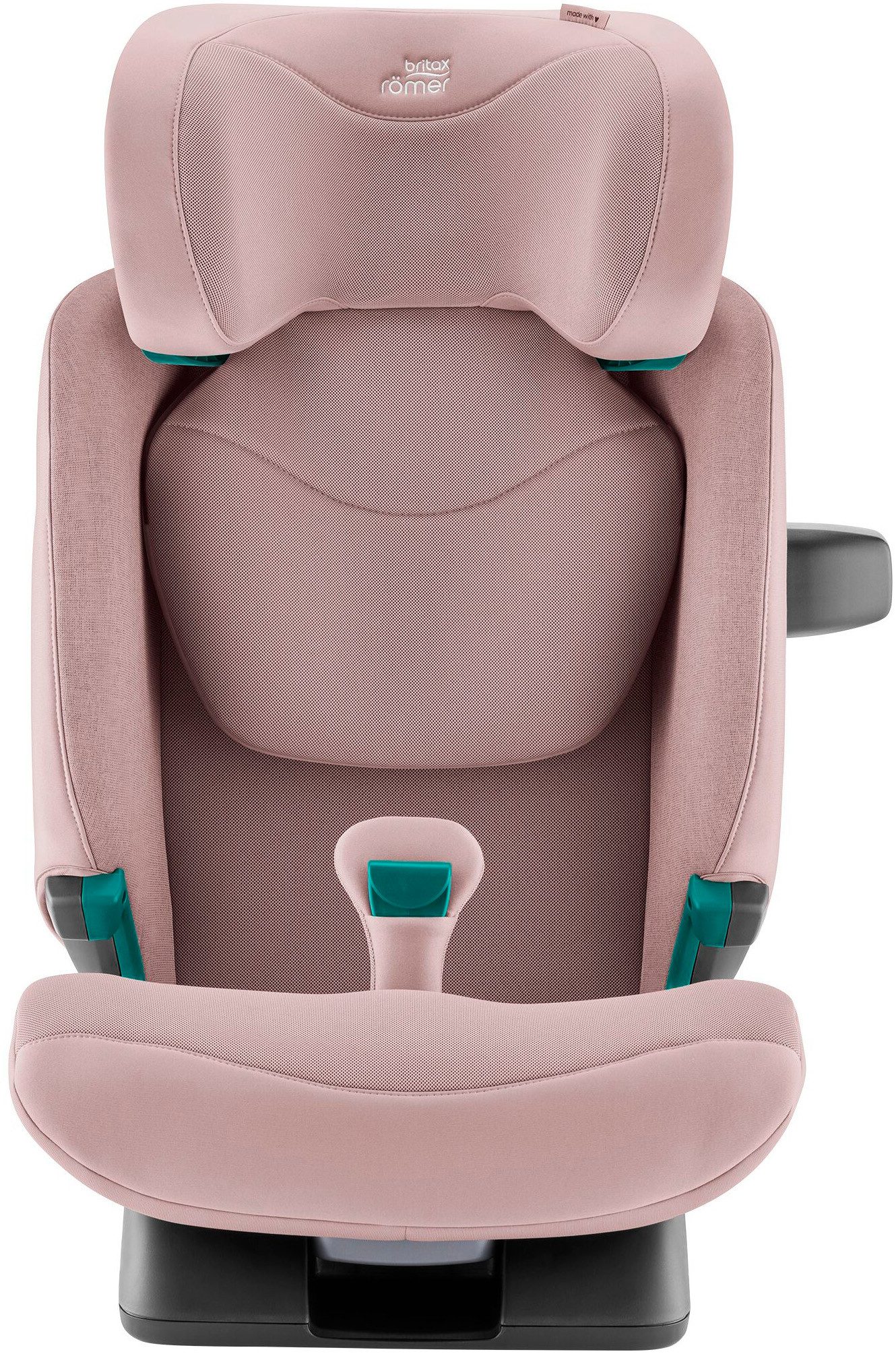 BRITAX RÖMER Autokindersitz SAFEFIX STYLE, ab: 3,5 Jahren, bis: 12 Jahren, Feines Mesh-Gewebe für hervorragende Luftzirkulation