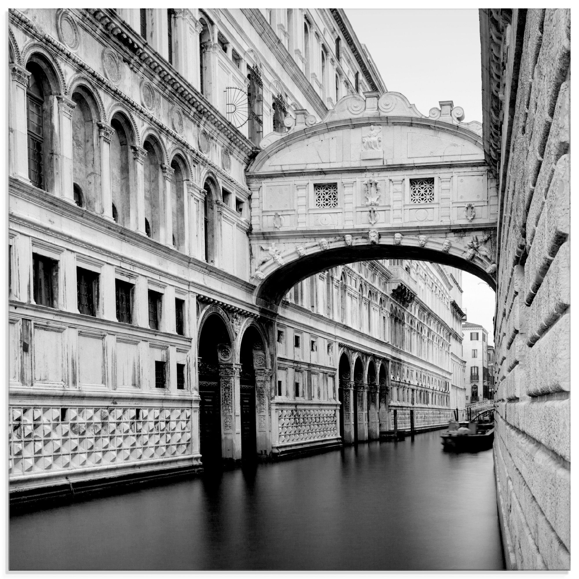 Artland Glasbild Seufzerbrücke, Italien (1 St), in verschiedenen Größen