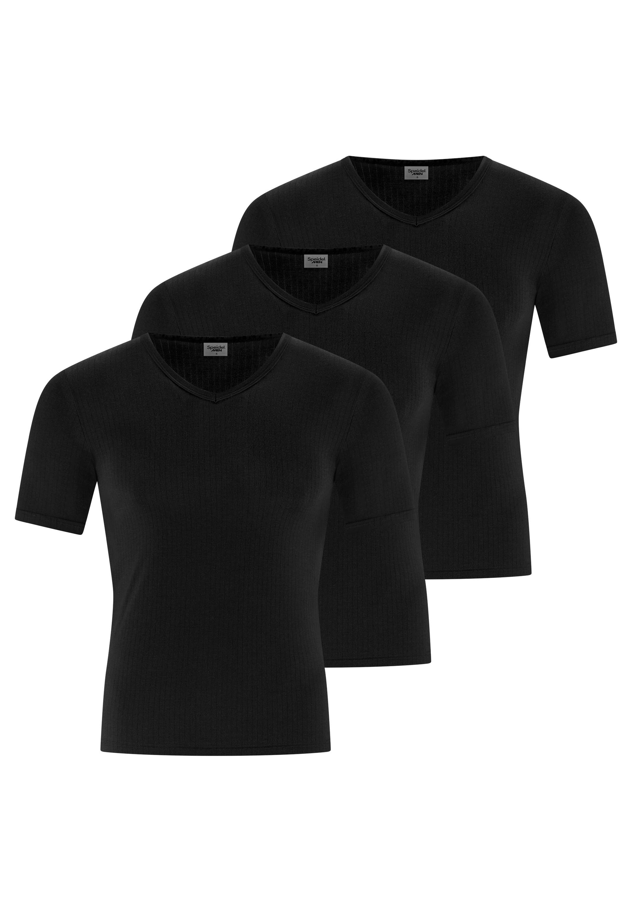 Speidel Unterhemd 3er Pack Sky.line (Spar-Set, 3-St) Unterhemd / Shirt Kurzarm - Atmungsaktiv - Feine Materialmischung