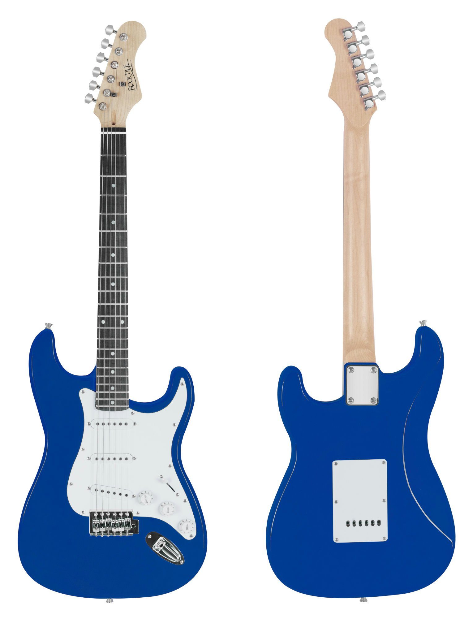 Rocktile E-Gitarre ST-Pack Komplettset E-Gitarre - Ideal für kommende Gitarren-Stars!, Komplettset, inkl. 10 Watt (RMS) Verstärker und Stimmgerät