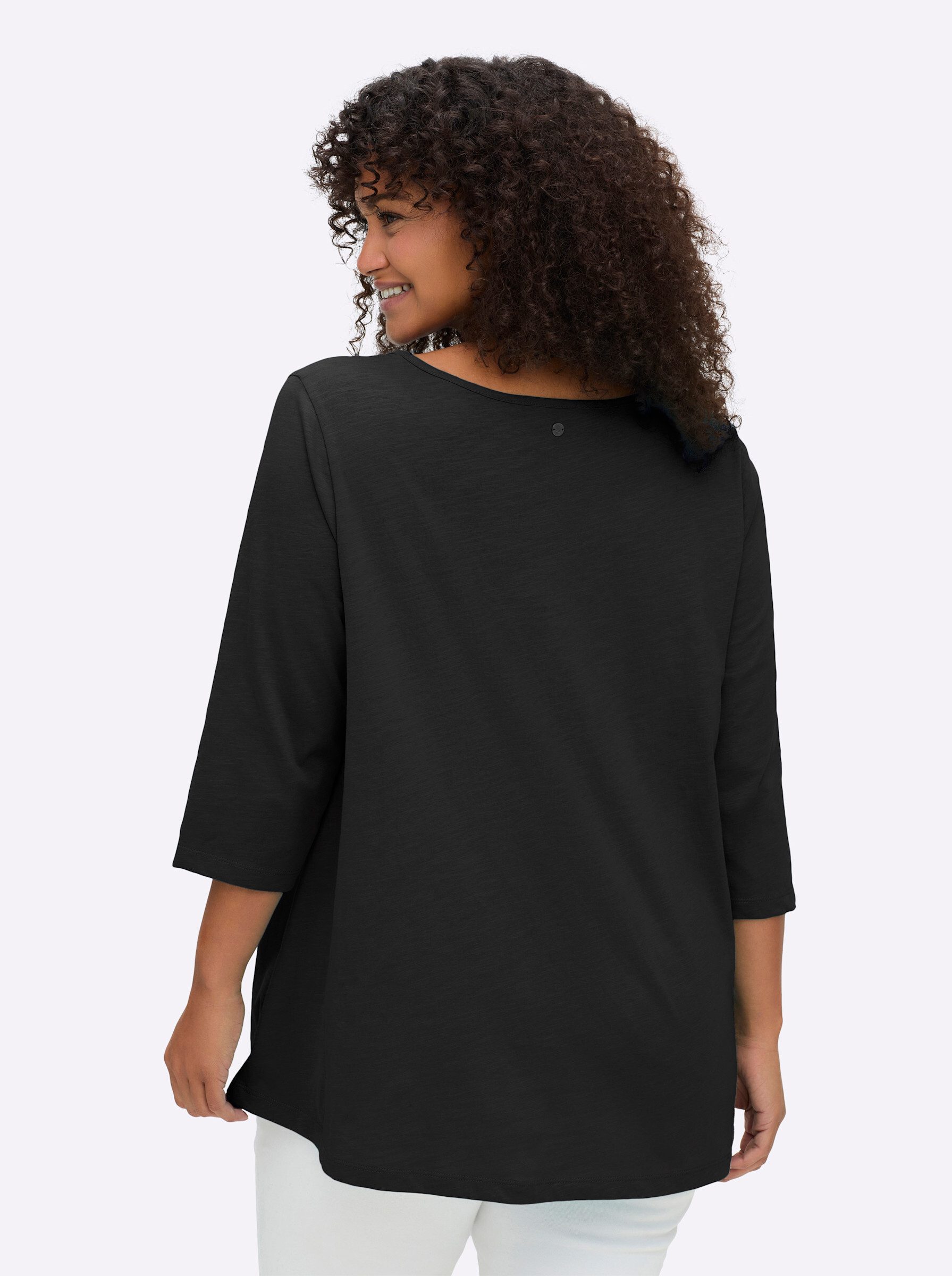 Sheego T-Shirt 3/4-Arm-Shirt 3/4-Arm – Bild 2 von 5
