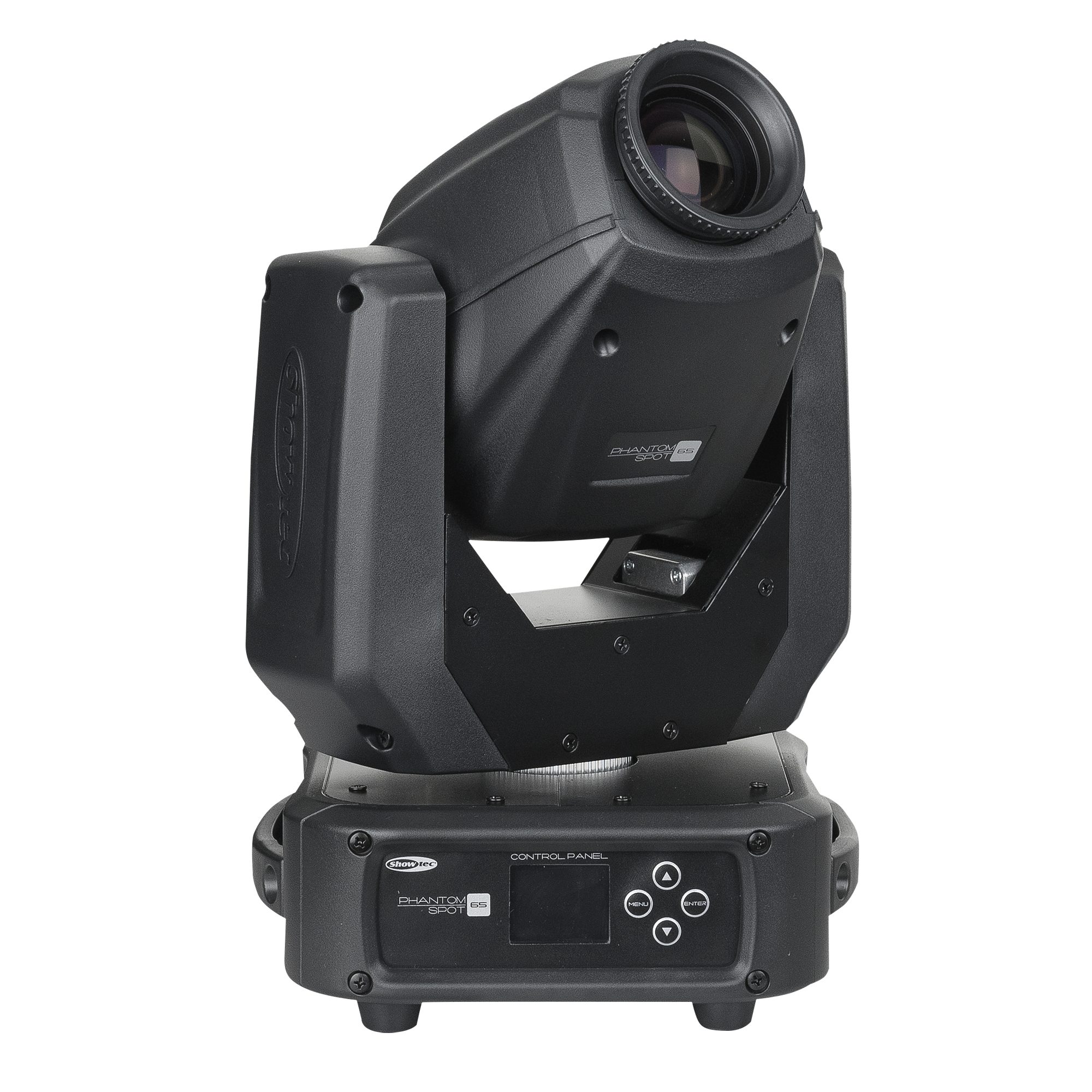 Showgear Discolicht Showtec Phantom 65 Spot Kompakter 65 W LED Spot Moving Head - Schwarz