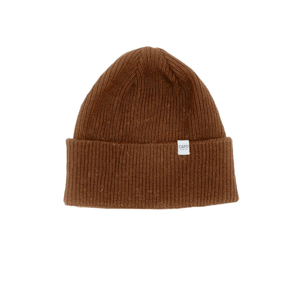 CAPO Strickmütze Strickmütze, Umschlag Merinowolle (1-St) günstig online kaufen