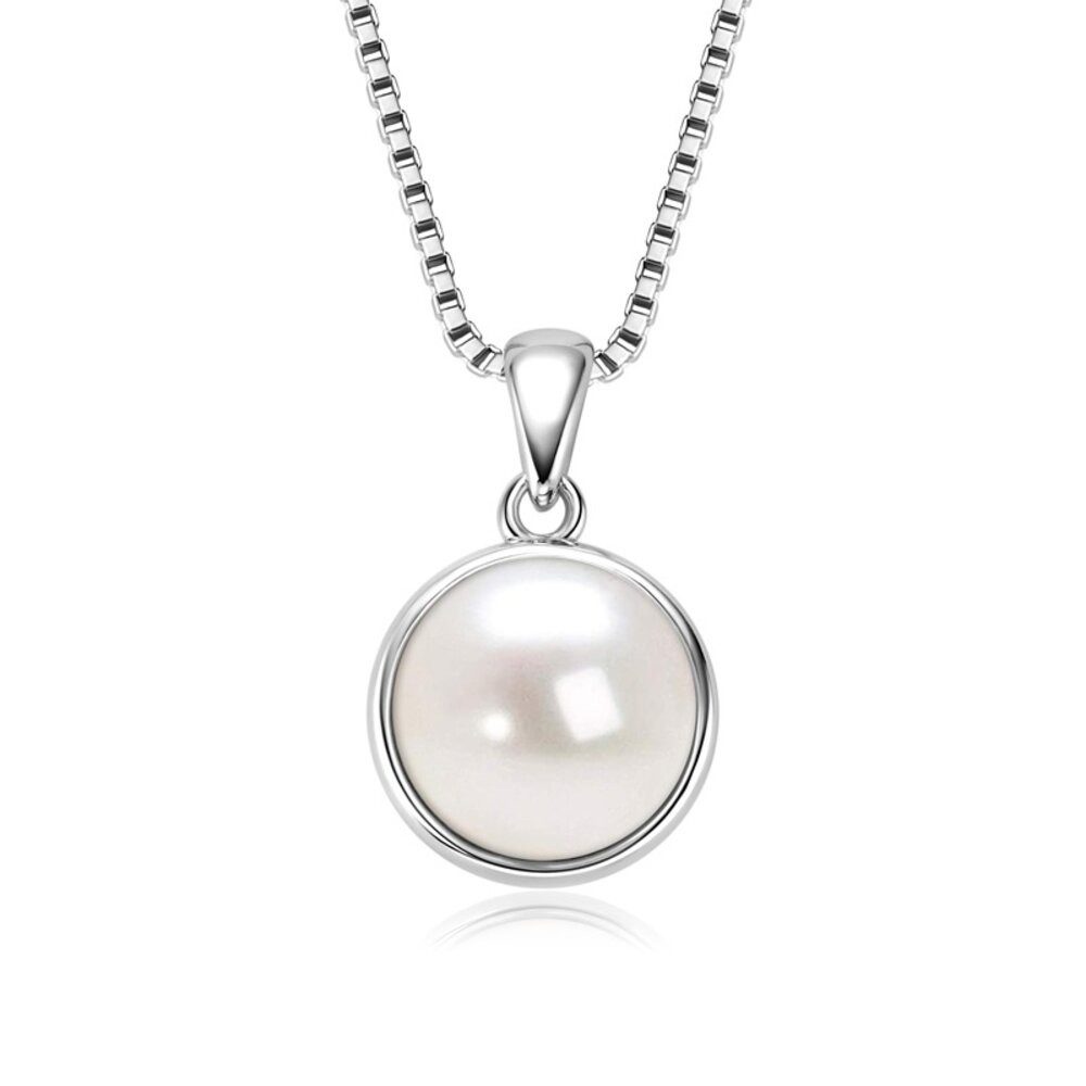 ROUGEMONT Perlenkette Extravagante Perlenkette Halskette 925 günstig online kaufen
