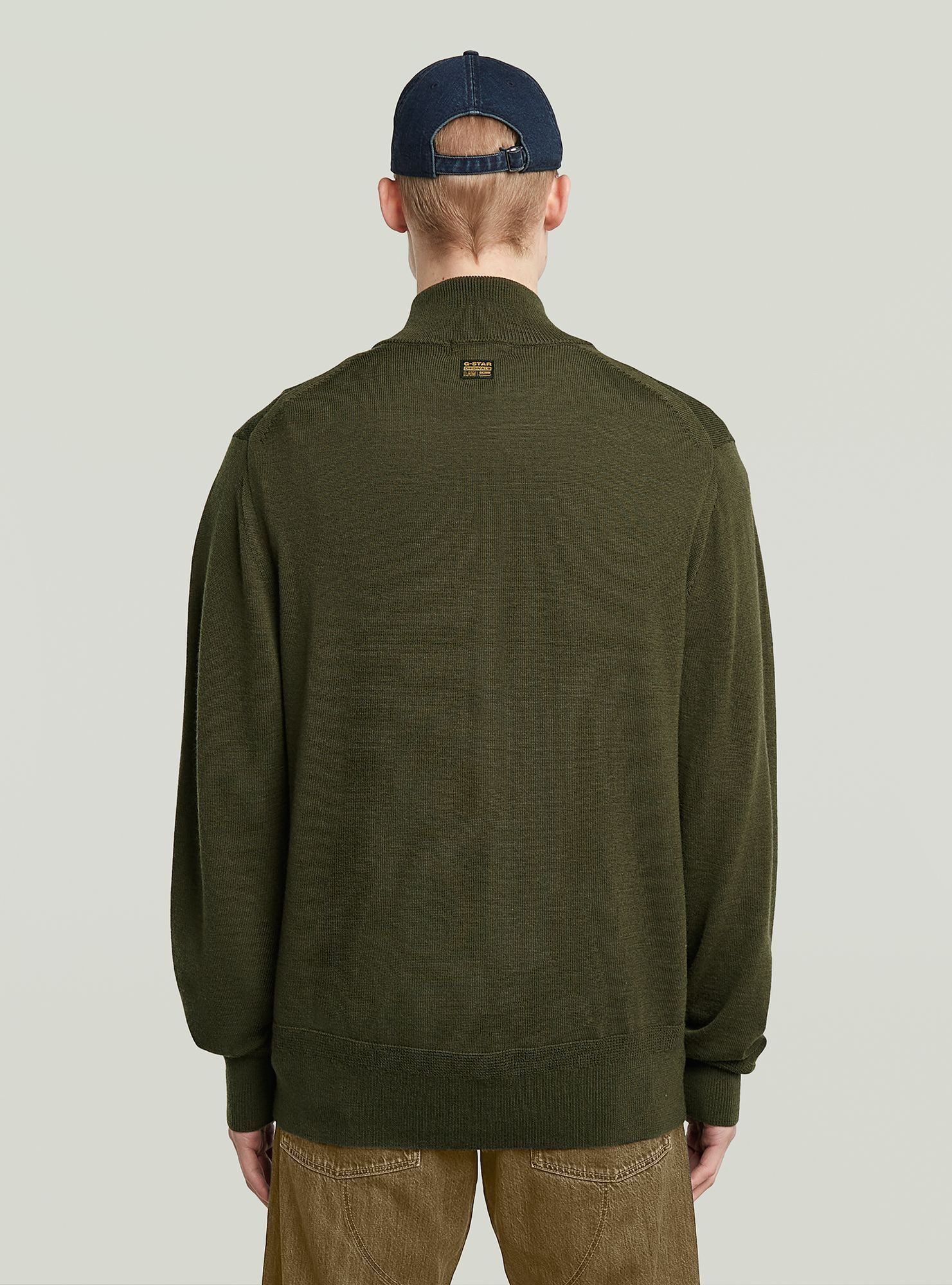 G-STAR Cardigan Premium Core Full Zip Knit