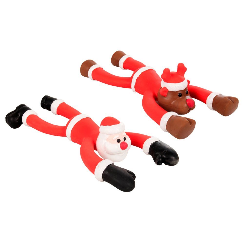 Tierquietschie Weihnachtsspielzeug Latex
