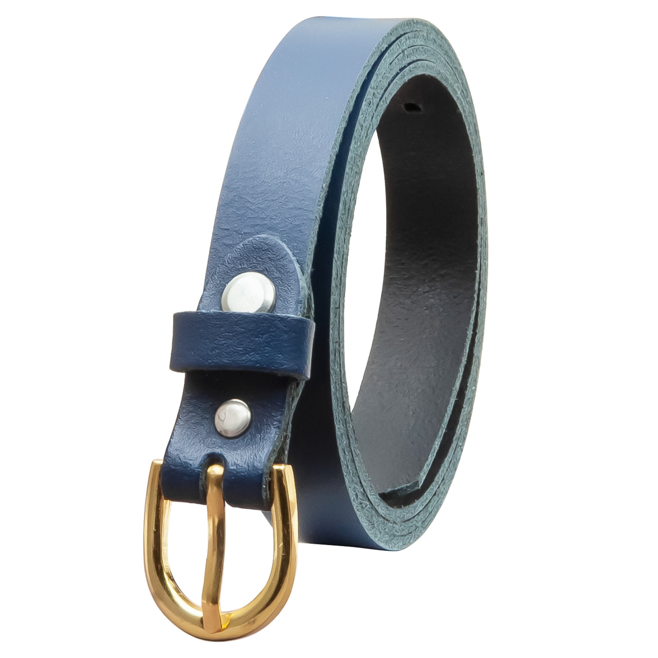 COLOGNEBELT Ledergürtel A10-SL echtes Leder, schmal, Damengürtel