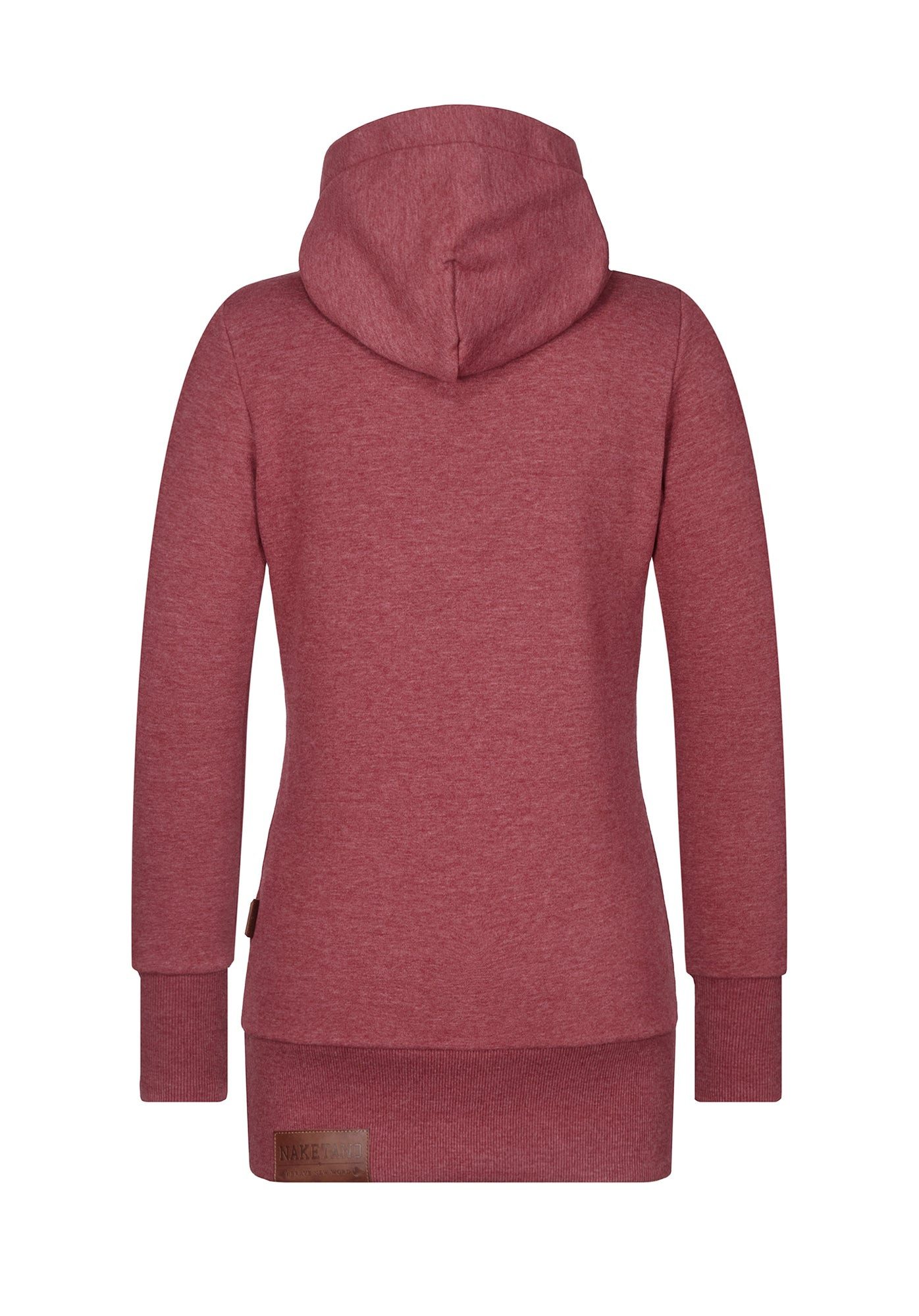 naketano Hoodie Kapuzenpullover Baumwolle, weich, Kapuze, Kängurutasche, Streetwear (Spar-Set, Lieblingsstück) Hoodie, weiche Sweatware, Rippbündchen, Kängurutasche, Loungewear
