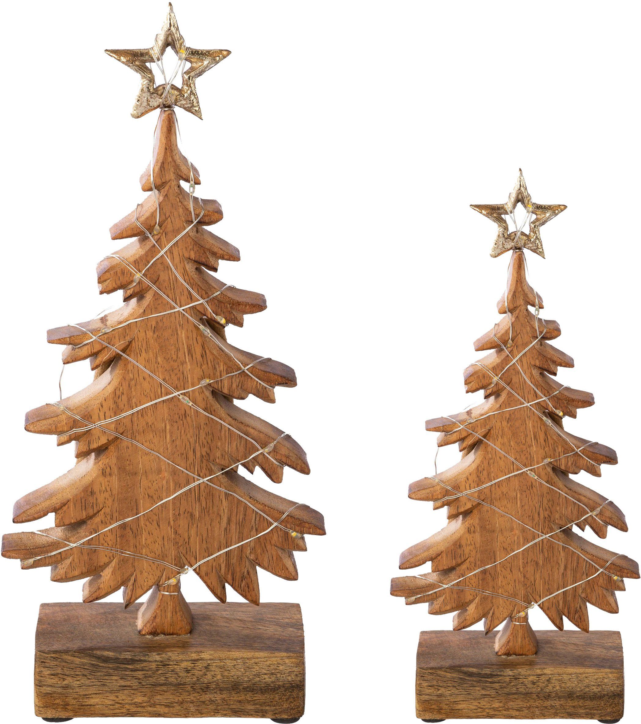 Dekofigur LUMEN, Deko-Objekt Tannenbaum