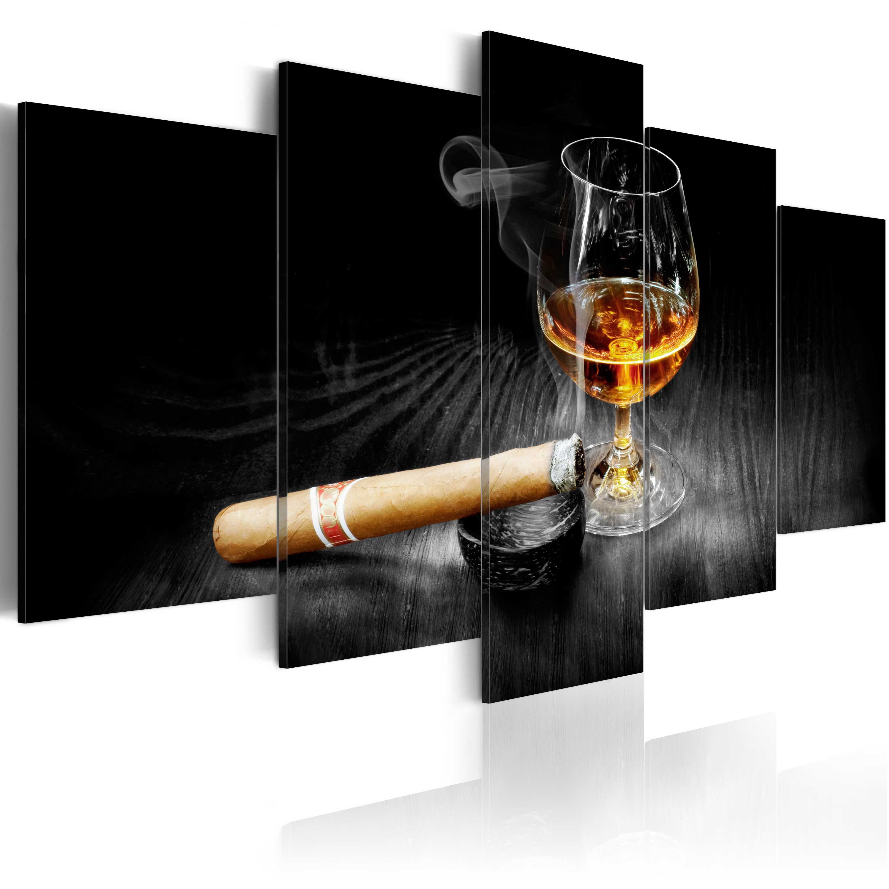 Artgeist Wandbild Moment of glory - black and white