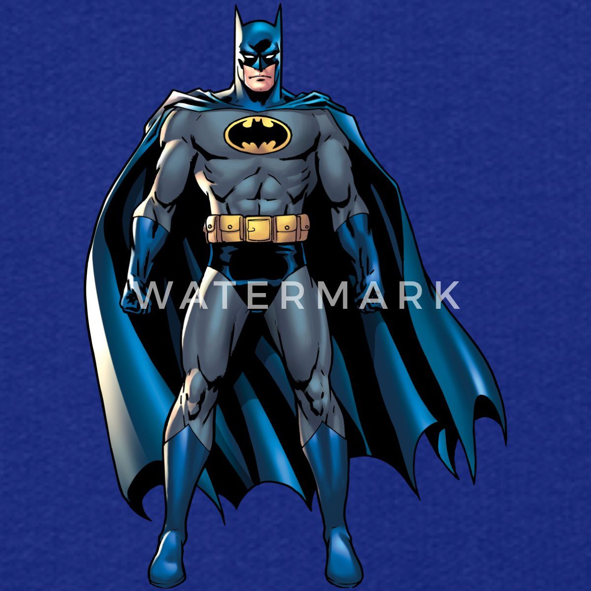 Spreadshirt Hoodie DC Comics Batman Pose Klassisch Kinder Premium Hoodie (1-tlg)